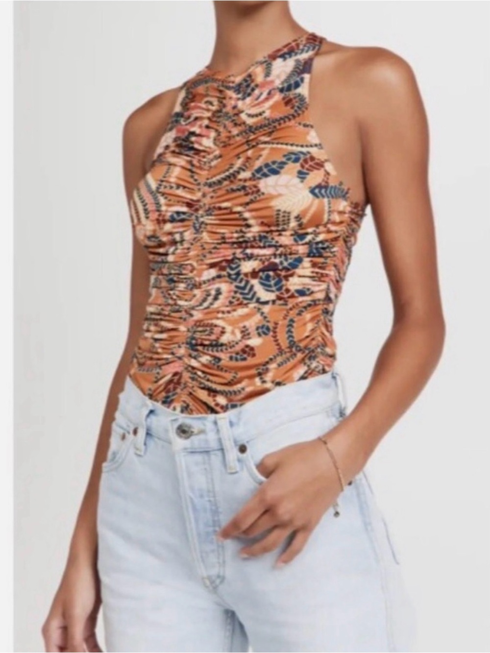 A.L.C. Adley Ruched Tank